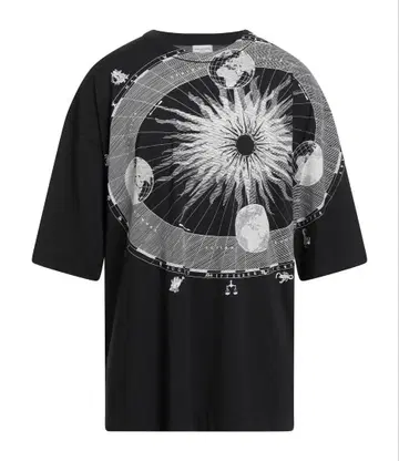 DRIES VAN NOTEN 23-24AW 티셔츠 올 패턴 별자리 천체