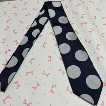 새상품 엠포리오 아르마니 비즈니스 넥타이 실크 네이비 (3720)