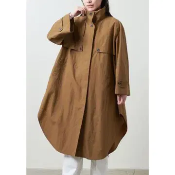 MARW UNITED ARROWS 롱 코트 판초풍 코트
