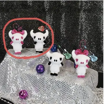 로저 & 지나 로고 장식 피크 기타 모티브 부착 마스코트 그랑 로데오