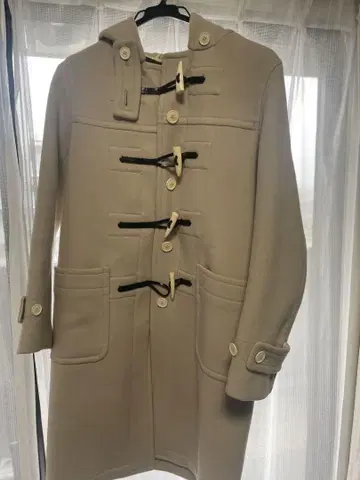 이에나 더플 코트 아이보리