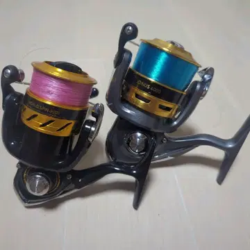 다이와 월드스핀 3000 조이러스 4000 2대 세트 DAIWA