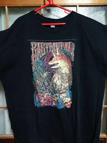 BABYMETAL 밴드 티셔츠 해외판 3XL Used