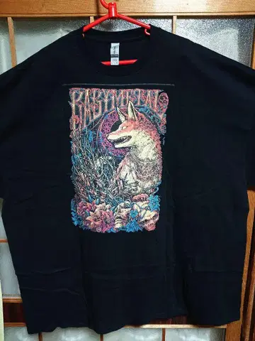 BABYMETAL 밴드 티셔츠 해외판 4XL Used