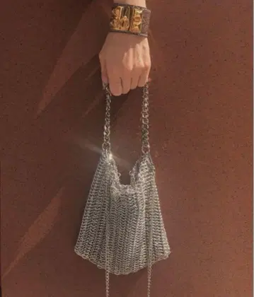 Ameri VINTAGE HEAVY CHAIN MESH BAG