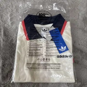 adidas 코튼 피케 셔츠 반팔 화이트