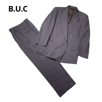 80s90s B.U.C. 셋업 빈티지 더블 수트 L 스다 마사키