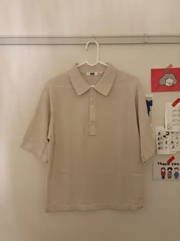 UNIQLO U 니트 피케 셔츠