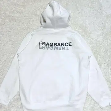 별주 retaW FRAGRANCE 로고 후드티 XL 사이즈 남성용 화이트