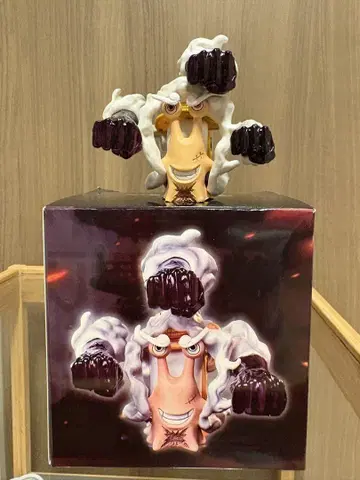 원피스 덴덴무시 루피 니카 피규어