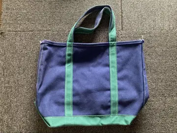 L.L.Bean 보트 앤 토트 미국제 네이비 x 그린