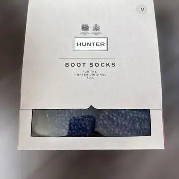 HUNTER BOOT SOCKS M 사이즈 브라이트 네이비