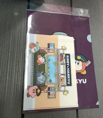 별의 커비 한큐 전철 콜라보 클리어 파일
