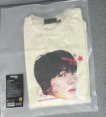 RUNSEOKJIN_EP.TOUR in JAPAN 얼굴 T셔츠