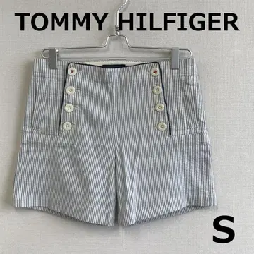 A0910A07 [TOMMY HILFIGER] 스트라이프 패턴 숏팬츠