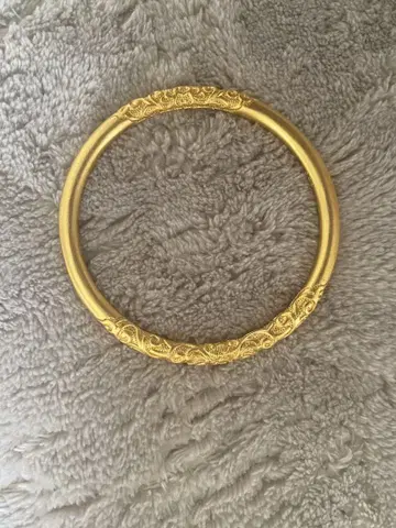 골드 장식 뱅글 안지름 5.3cm