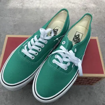 VANS Authentic 그린 9.5 미사용 새상품