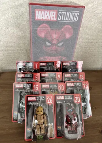 해피 복권 MARVEL BE@RBRICK 라스트 원상 스파이더맨