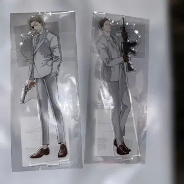 얀다 짹짹 새는 날개짓하지 않는다 아크릴 스탠드 세트