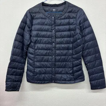 UNIQLO 다운 베스트 네이비 M 아14