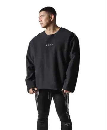 LYFT KNIT LIKE LOOSE SWEAT SHIRT 리프트