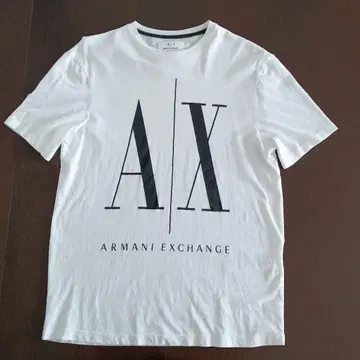 Armani Exchange 로고T셔츠 XS 화이트