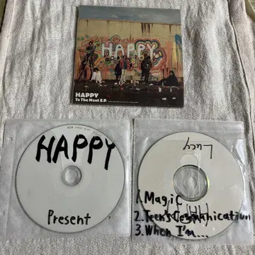 HAPPY To The Next E.P. CD 2장