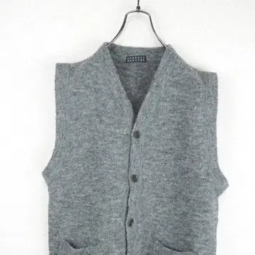 G7923*바니스뉴욕 울 베스트 그레이