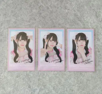 타카네노 나데시코 마츠모토 모모나 미니 포토 카드 컴프