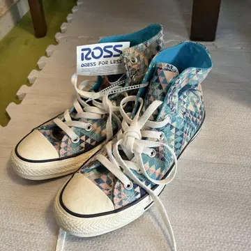 CONVERSE ALLSTAR 컨버스 올스타 24.5 파랑 레어