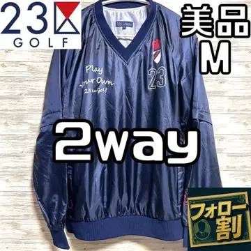 [팔로우 할인] 새상품급 23구 골프 스니드 재킷 2way 네이비 방한