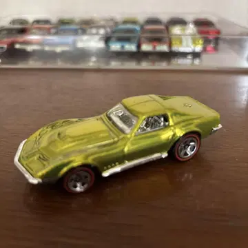 Hot Wheels 콜벳 옐로우 그린