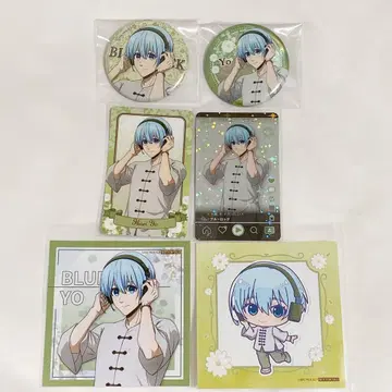 블루 록 white&pistachio 효리 요 양 캔뱃지 묶음 판매