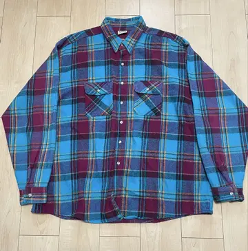 파이브 브라더 플란넬 셔츠 3XL