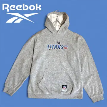 Reebok NFL TITANS 풀오버 후드티 남성용 M 미식축구