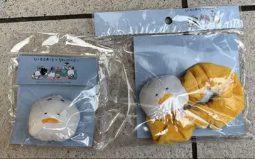 새상품 니시무라 유우지 하피단부이 페클 스크런치 헤어 클립 2개