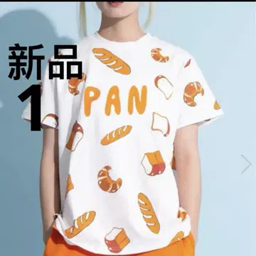 새상품 나오미짱 punyus 후드 올 패턴 빵 T셔츠 사이즈 1