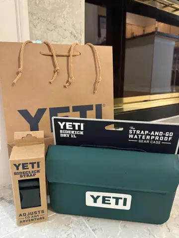 YETI Sidekick Dry 1L 기어 케이스 + 스트랩