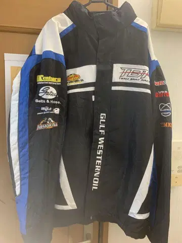 GULF WESTERN OIL 나일론 자켓 2XL