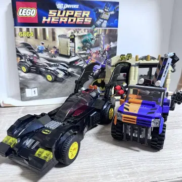 레고 LEGO 6864 배트모빌과 투페이스 추격전