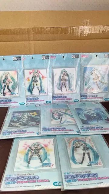 하츠네 미쿠 Projectdiva 스탠드 부착 아크릴