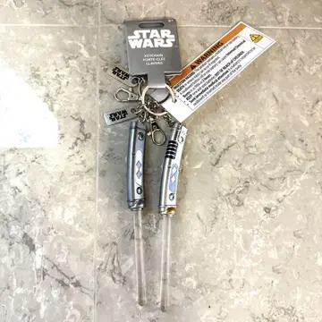 STAR WARS 라이트세이버 키링 2개 세트