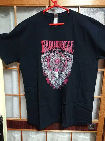 BABYMETAL 밴딩T셔츠 해외판 4XL Used