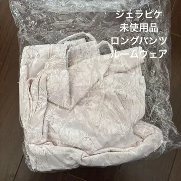 젤라또피케 롱 팬츠 룸웨어 토끼 패턴