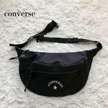 CONVERSE 웨스트 파우치 블랙 백 가방 로고 바디백