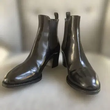 처치 church's 사이드 고어 숏부츠 22.5cm 블랙
