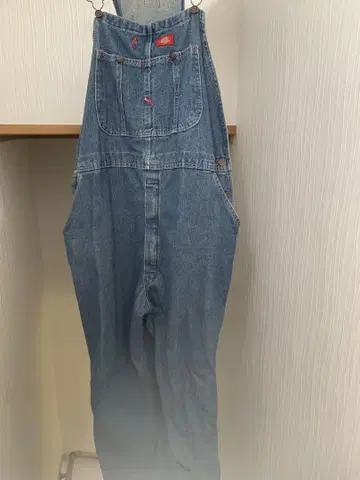 Dickies 데님 오버롤