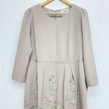 m4890 로즈 티아라 Rose Tiara 플라워 자수 원피스