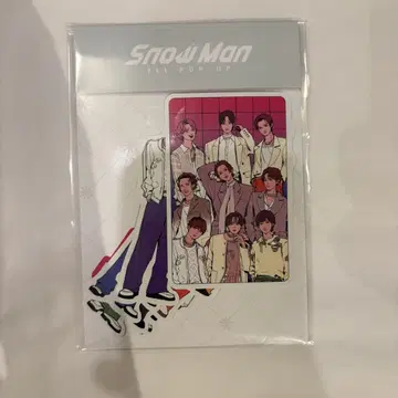 SnowMan 팝업 스티커 세트