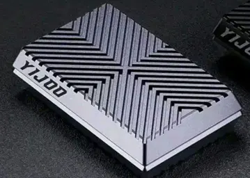 EDC 피젯 토이 프리 플로팅 슬라이더 실버